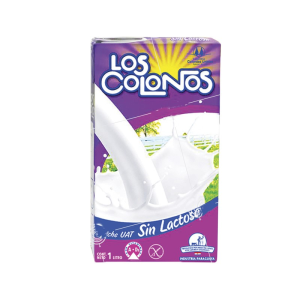 LECHE SIN LACTOSA LOS COLONOS 1LT