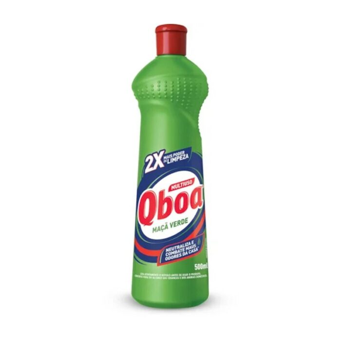 AGUA SANITARIA QBOA MULTIUSO MANZANA VERDE 500ML