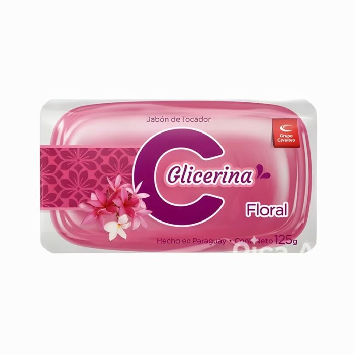 JABON TOCADOR GLICERINA FLORAL 125GR