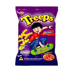 PIPOCA TREEPS SABOR ASADO 35G