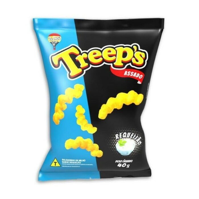 PIPOCA TREEPS SABOR QUESO CREMA 40G