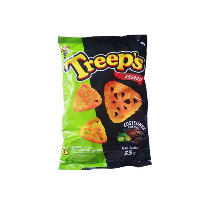 PIPOCA TREEPS SABOR COSTILLA CON LIMON 35GR