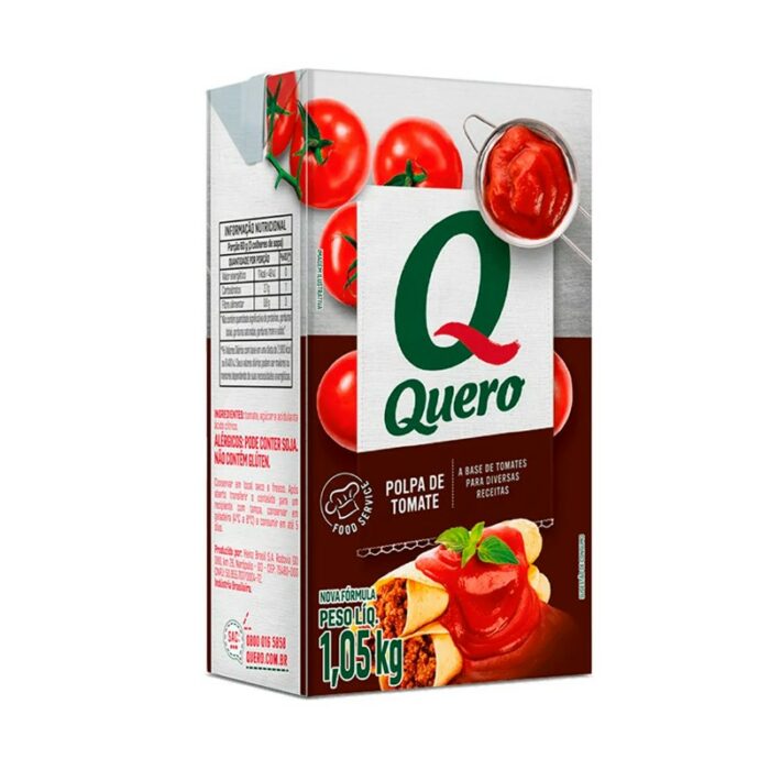 POLPA QUERO 1.05KG POLTA DE TOMATE