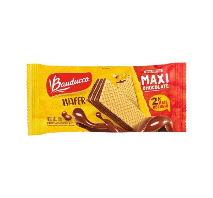 WAFER BAUDUCCO 117G MAXI CHOCOLATE