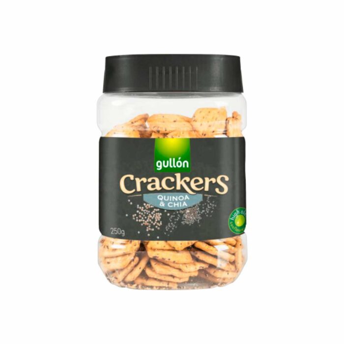 GALLETITA GULLON MINI CRAKER QUINOA Y CHIA 350GR