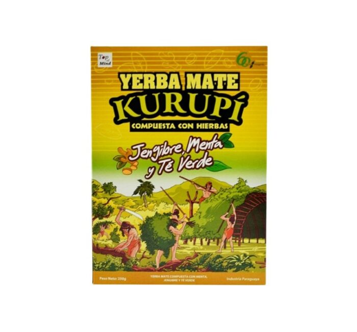 YERBA KURUPI JENGIBRE Y MENTA 500GR