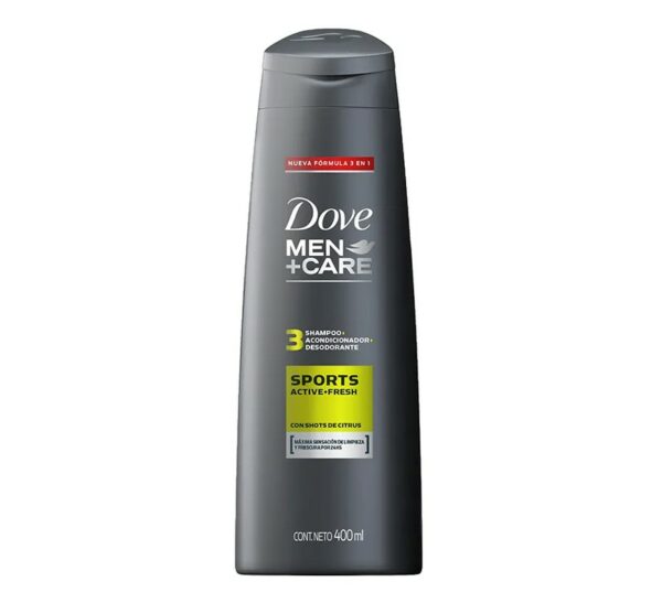 SHAMPOO DOVE SPORT ACTIVE-FRESH 400ML