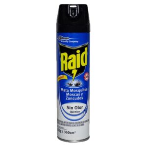 INSECTICIDA RAID AZUL MMM SIN OLOR 360ML