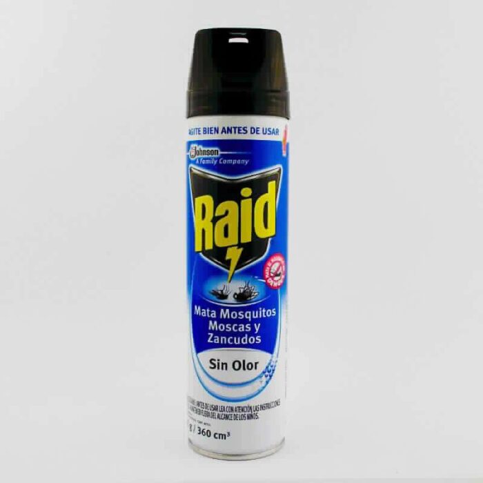 RAID AZUL  MMM SIN OLOR 360ML