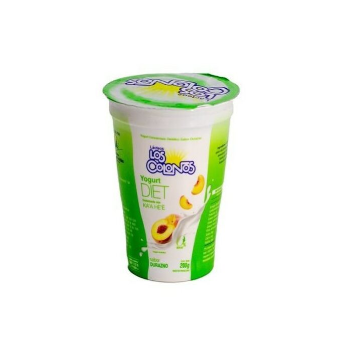 YOGHURT DIET LOS COLONOS DURAZNO 200ML