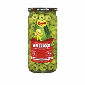 ACEITUNA VERDE DESHUESADA ZAELI 150GR