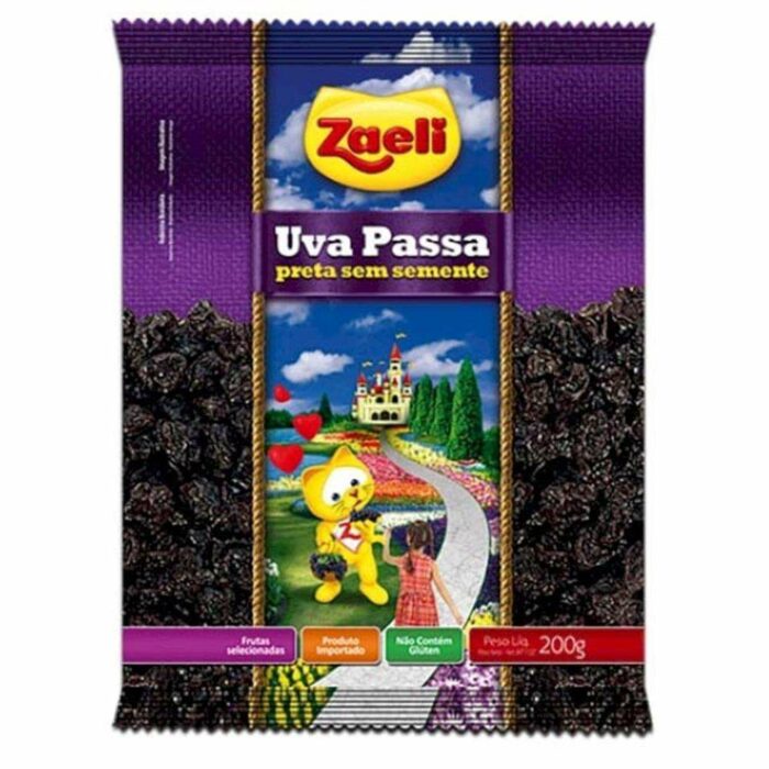 PASSAS DE UVA SIN SEMILLA ZAELI 200GR