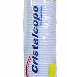 VASOS PLAS. CRISTAL COPO 200ML