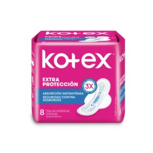 TOA. FEMENINA KOTEX EXTRA PROTECCIÓN X3 8UND