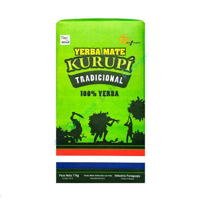 YERBA MATE KURUPI TRADICIONAL 1KG
