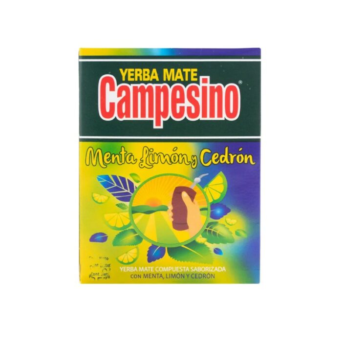 YERBA MATE CAMPESINO MENTA,LIMON Y CEDRON 500GR