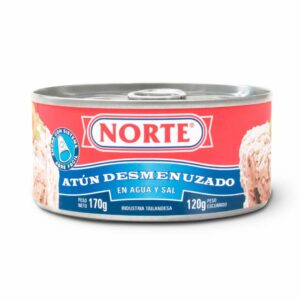 ATUN DESMENUZADO NORTE AGUA Y SAL 120GR