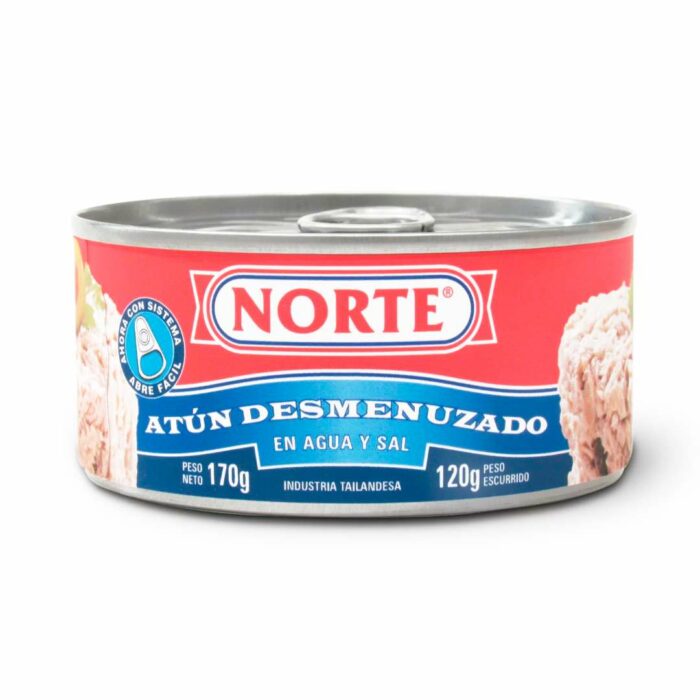 ATUN DESMENUZADO NORTE AGUA Y SAL 120GR