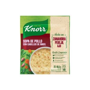 SOPA DE POLLO CON FIDEO KNORR 105 GR