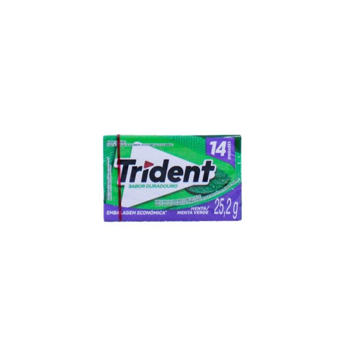 CHICLE TRIDENT MENTA 25,2GR