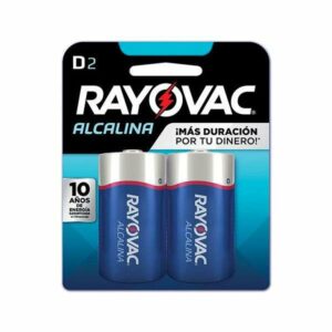 PILA RAYOVAC ALKALINA GRANDE X2
