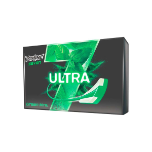 CHICLE TOPLINE ULTRA GREEN MINT 24GR