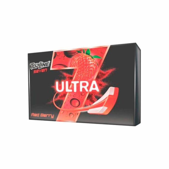 CHICLE TOPLINE ULTRA FRUTILLA 24GR