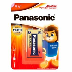 BATERIA ALKALINA PANASONIC 9V