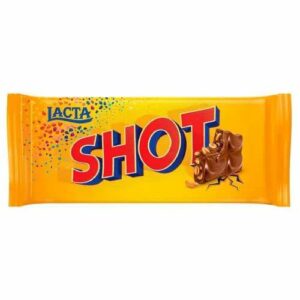 CHOCOLATE BARRA LACTA 80GR SHOT