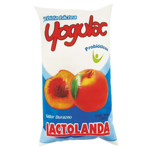 YOGHURT YOGULAC LACTOLANDA DURAZNO 1L