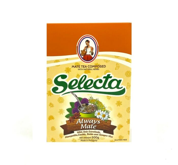 YERBA MATE SELECTA 500GR SIEMPRE MATE