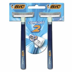 AFEITADOR BIC AZUL 2 UND