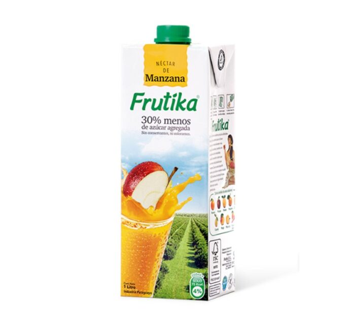JUGO FRUTIKA MANZANA 1LT