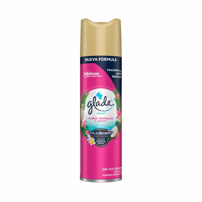 GLADE AEROSOL FLORES TROPICALES 360ML