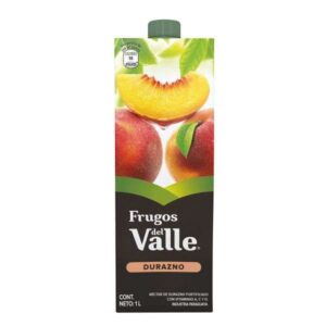 JUGOS DEL VALLE DURAZNO 1LT
