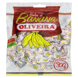 CARAMELOS DE BANANA OLIVEIRA  300GR