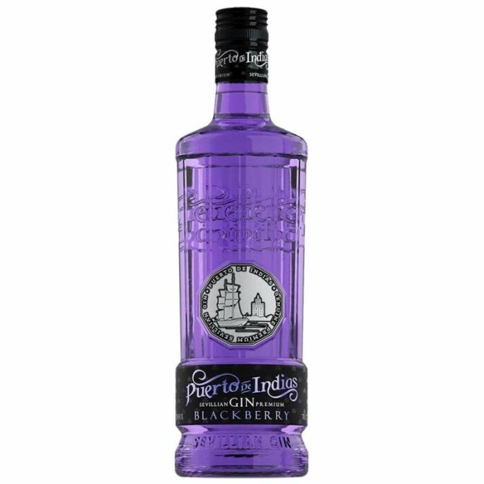 GIN PUERTO DE INDIAS BLACKBERRY 700ML