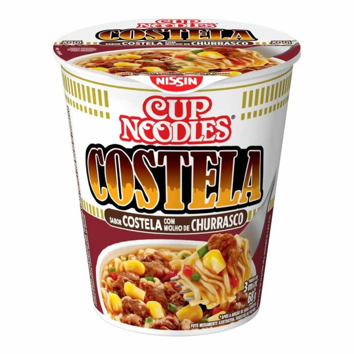FIDEO INST. CUP NOODLES 68GR COSTILLA