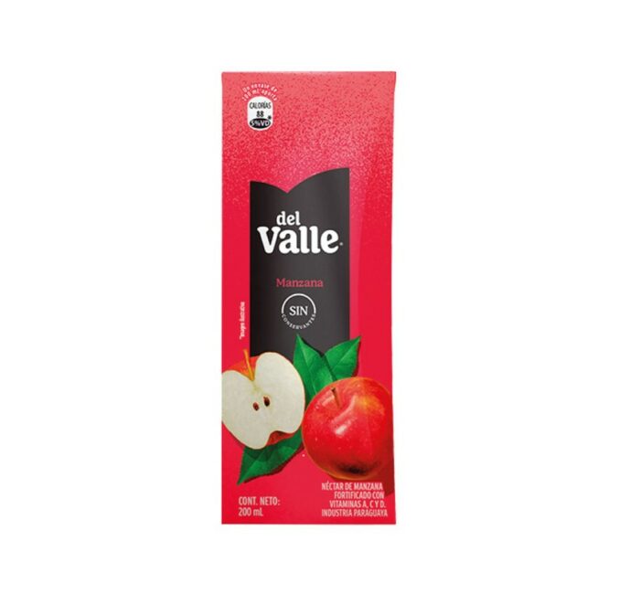JUGOS DEL VALLE MANZANA 200ML