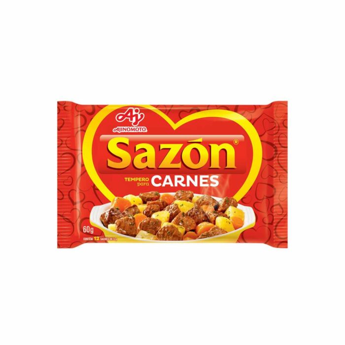 CONDIMENTO PARA CARNE SAZON 60GR