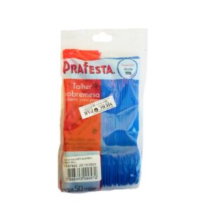 CUCHARITA PRAFESTA AZUL C/50