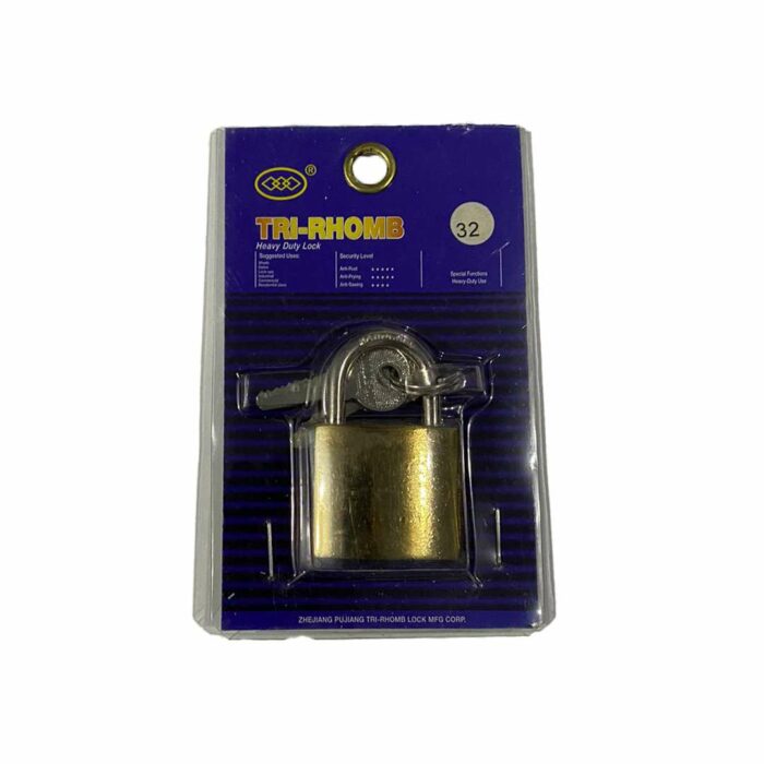 CANDADO TRI RHOMB 30MM