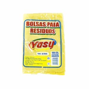 BOLSAS P/RESIDUOS YASY AMARILLO 100LT