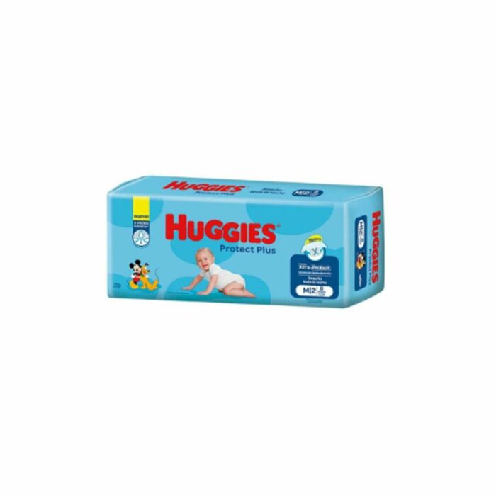 PAÑAL HUGGIES PROTECT PLUS TAM/M X8UND