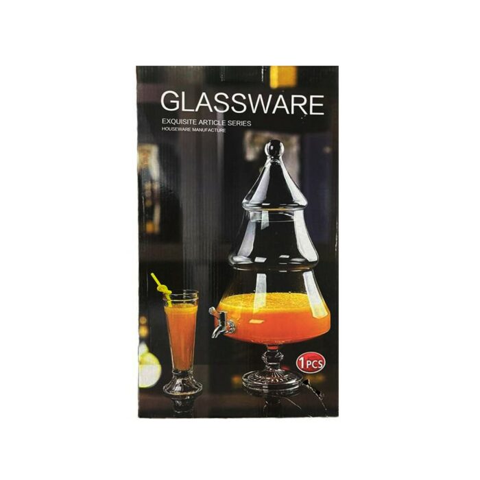 DISPENSADOR PARA JUGO DE VIDRIO GLASSWARE
