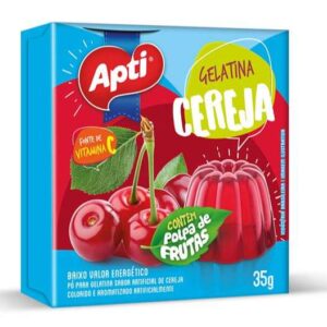 GELATINA APTI CEREZA  20GR