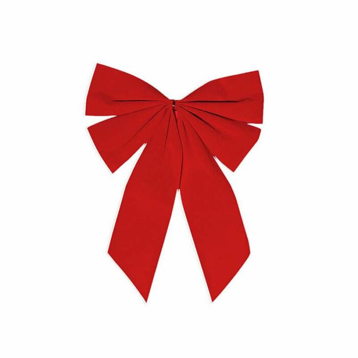 ADORNO NAVIDEÑO MOÑO ROJO