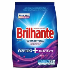JABON EN POLVO BRILLANTE 800GR CUIDADO