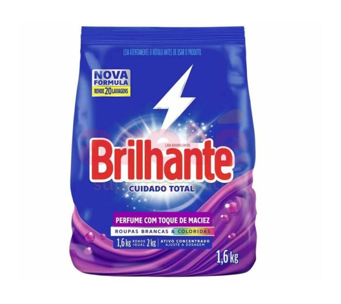JABON BRILLANTE CUIDADO 1,6KG.