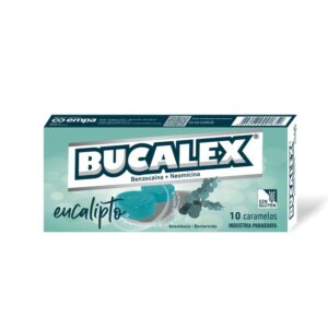 CARAMELO BUCALEX EUCALIPTO 10 UN